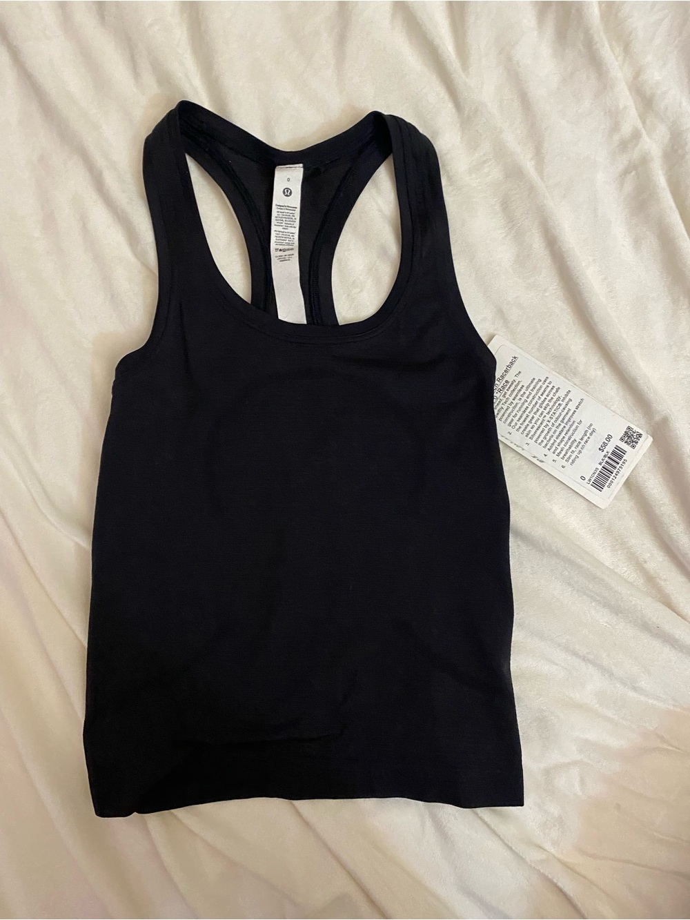 lululemon athletica Black Racerback Tank